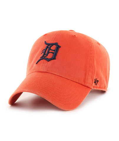 Tigers Hat 47' Clean Up Adjustable Orange