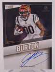 Bengals Jermaine Burton 2024 Panini Luminance No.YOS-JBN Autographed Rookie Single Card