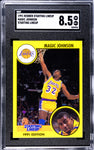 Lakers Magic Johnson 1991 Kenner Starting Lineup SGC Graded 8.5 Single Card (0259934)