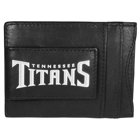 Titans Leather Cash & Cardholder Magnetic Name