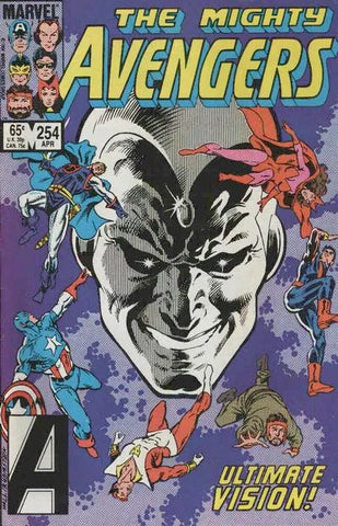Avengers Issue #254 April 1985 Comic Book