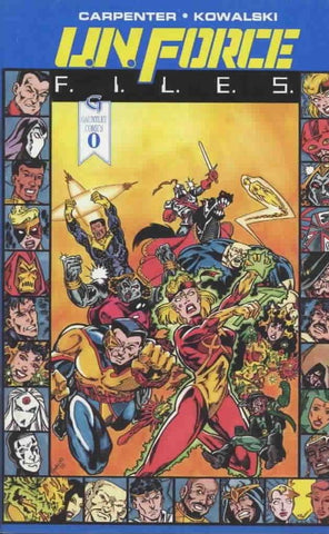 U.N. Force Files Issue #0  1993 Comic Book