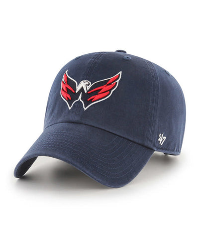 Capitals Hat 47' Clean Up Adjustable Blue