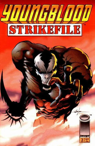 Youngblood Strikefile Issue #3 August 1993 Comic Book