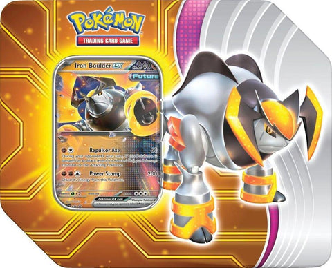 Pokemon Paradox Destinies Tin - Iron Boulder