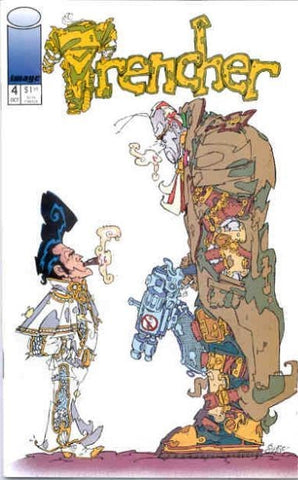 Trencher Issue #4 October 1993 Comic Book