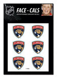 Panthers Face Cals Tattoos 6-Pack NHL