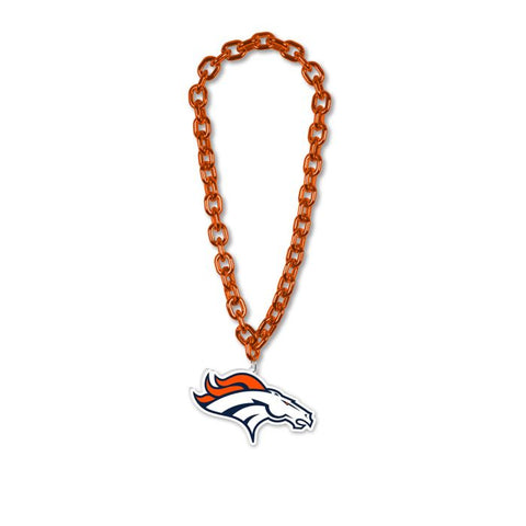Broncos Big Chain Necklace Logo