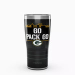 Packers 20oz Slogan Stainless Steel Tervis w/ Slider Lid