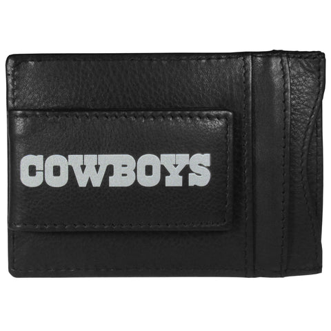 Cowboys Leather Cash & Cardholder Magnetic Name