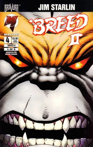 Breed II Issue #4  January 1995 Comic Book