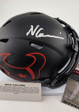 Texans Mini Helmet - Nico Collins - Autographed w/ JSA Certificate of Authentication