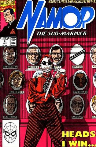 Namor, The Sub-Mariner Issue #8 November 1990 Comic Book