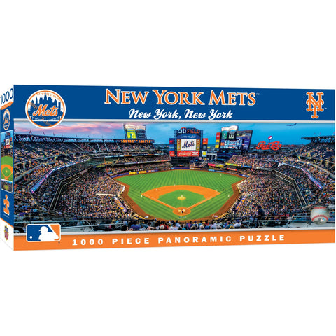 Mets 1000-Piece Panoramic Puzzle Center View