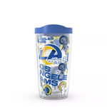 Rams 16oz All Over Tervis w/ Lid