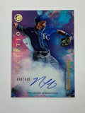 Royals Nick Loftin 2021 Bowman Inception No.PA-NL #098/400 Autographed Prospect Single Card