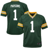Packers Kids Game Jersey Parsons1