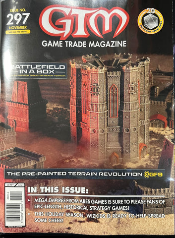 Game Trade Magazine Issue #297 October 2024 Comic Book Magazine