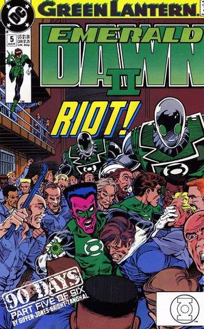 Green Lantern: Emerald Dawn II Issue #5 August 1991 Comic Book