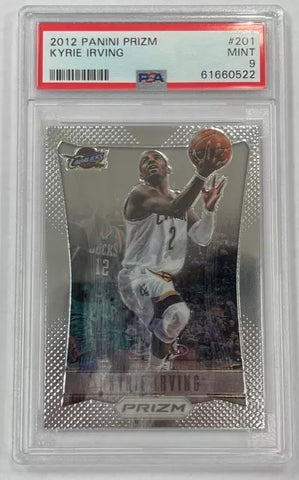 Cavaliers Kyrie Irving 2012-13 Panini Prizm No.201 PSA Graded 9 Rookie Single Card