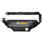 Steelers Large Fanny Pack Black