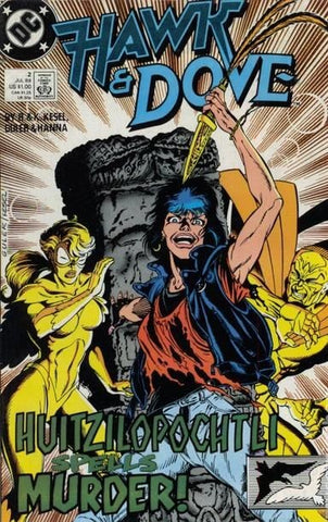 Hawk and Dove Issue #2 July 1989 Comic Book