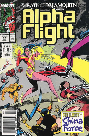 Alpha Flight Issue #69 April 1989 Comic Book