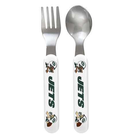 Jets Baby Fork & Spoon Set NFL