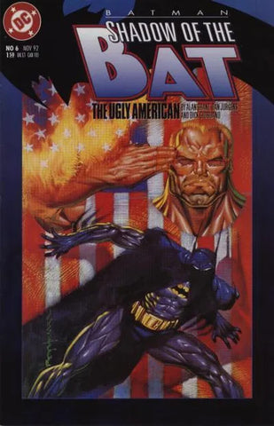 Batman: Shadow of the Bat Issue #6 November 1992 Comic Book
