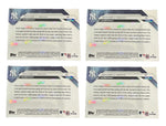 Yankees Aaron Judge/Babe Ruth 2025 Topps Now No. 40 (Lot of 4) Single Card