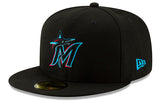 Marlins 5950 Hat AC Perf Game 2019