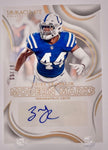 Colts Zaire Franklin 2024 Panini Immaculate No.MM-ZFN #67/99 Autographed Single Card