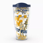 West Va 24oz All Over Tervis w/ Lid