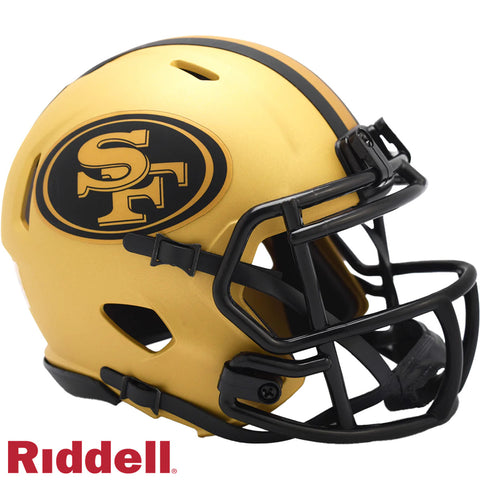 49ers Mini Helmet Speed Alternate Rave