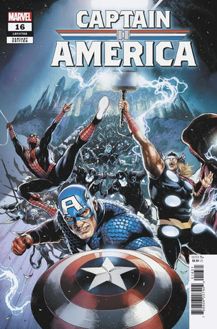 Captain America Issue #16 LGY #766 December 2024 Variant Cover Magno Comic Book
