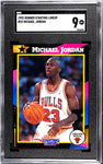 Bulls Michael Jordan 1992 Kenner Starting Lineup SGC Graded 9 Single Card (0953596)