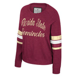 FSU Ladies Shirt Long Sleeve Poppy Scoop Neck