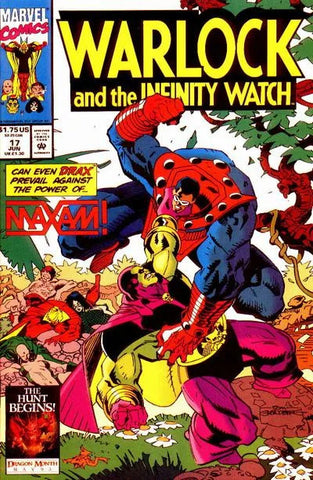 Warlock and the Infinity Watch Issue #17 June 1993 Comic Book
