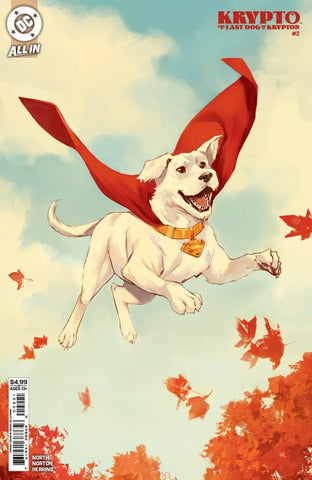 Krypto: The Last Dog of Krypton Issue #2 July 2025 Cover B Comic Book