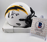 Chargers Mini Helmet Lunar Eclipse - Antonio Gates - Autographed w/ Beckett Certificate of Authentication