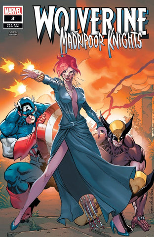 Wolverine: Madripoor Knights Issue #3 April 2024 Rosa Variant Comic Book