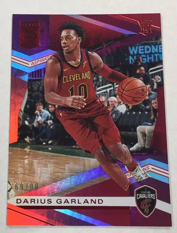 Cavaliers Darius Garland 2019-20 Donruss Elite #69/90 No.110 Rookie Single Card