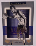 Knicks Earl Monroe 2003 Upper Deck Finite No.130 #013/100 Single Card