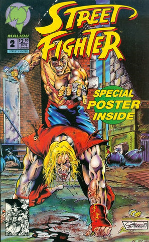 Street Fighter Issue #2D October 1993 Comic Book