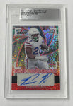 Gators Dameon Pierce 2022 Leaf Flash Pre-Production 1/1 Red Sparkle Autographed Rookie Single Card