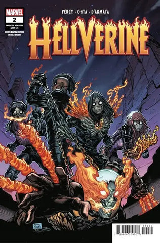 Hellverine Issue #2 June 2024 Cover A Comic Book