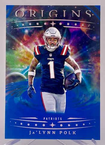 Patriots Ja'Lynn Polk 2025 Panini Origins No.83 #64/99 Single Card