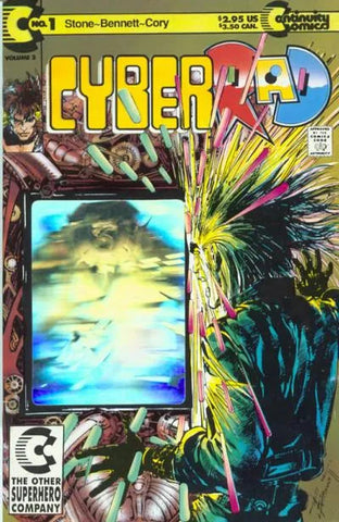 CyberRad Issue #1 October 1992 Comic Book