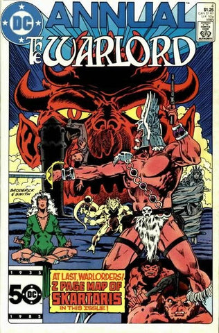 Warlord Annual Issue #4 August 1985 Comic Book