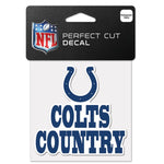 Colts 4x4 Decal Slogan